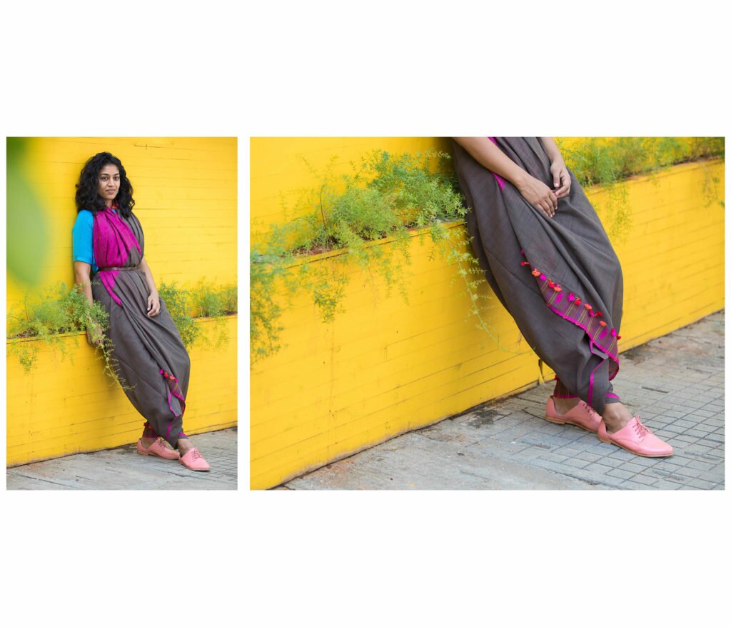 How to drape a saree 3